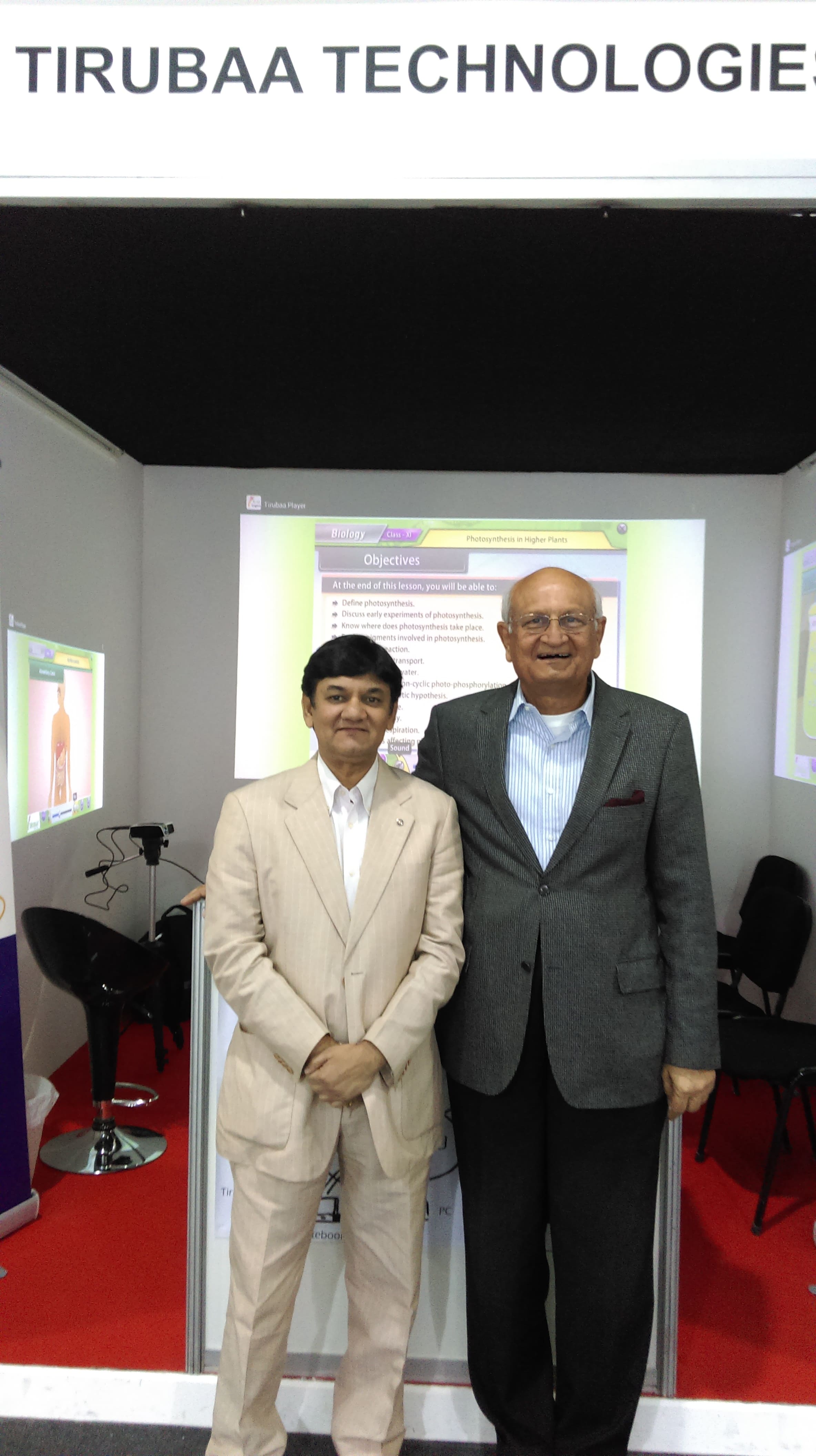 GITEX 2014 with MP Sharma